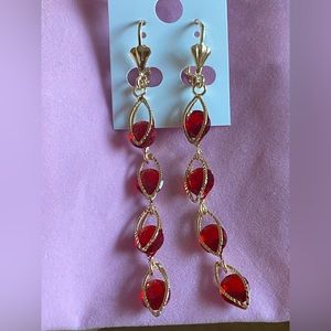 18k gold filled earrings